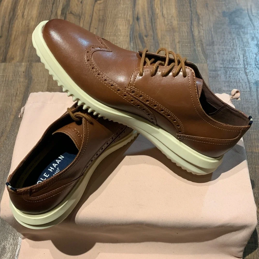 Cole Haan Men's Grand+ Wingtip Oxford (Premium)